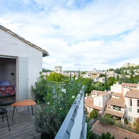 Pres D'avignon Maison Luxe Vue Terrasses Piscine
