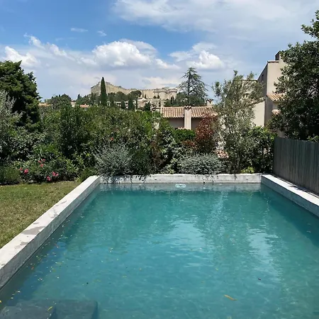 Pres D'avignon Maison Luxe Vue Terrasses Piscine *