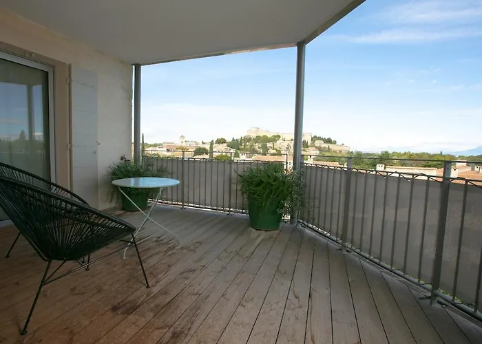 Pres D'avignon Maison Luxe Vue Terrasses Piscine Villeneuve-les-Avignon