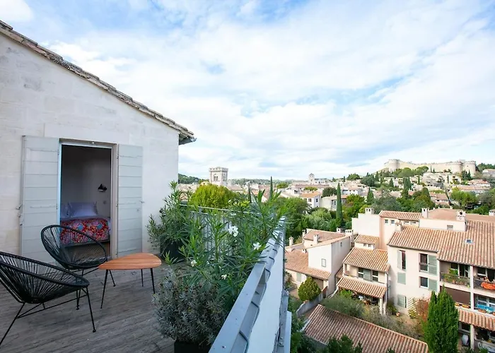 Pres D'avignon Maison Luxe Vue Terrasses Piscine