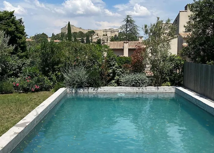 Pres D'avignon Maison Luxe Vue Terrasses Piscine *